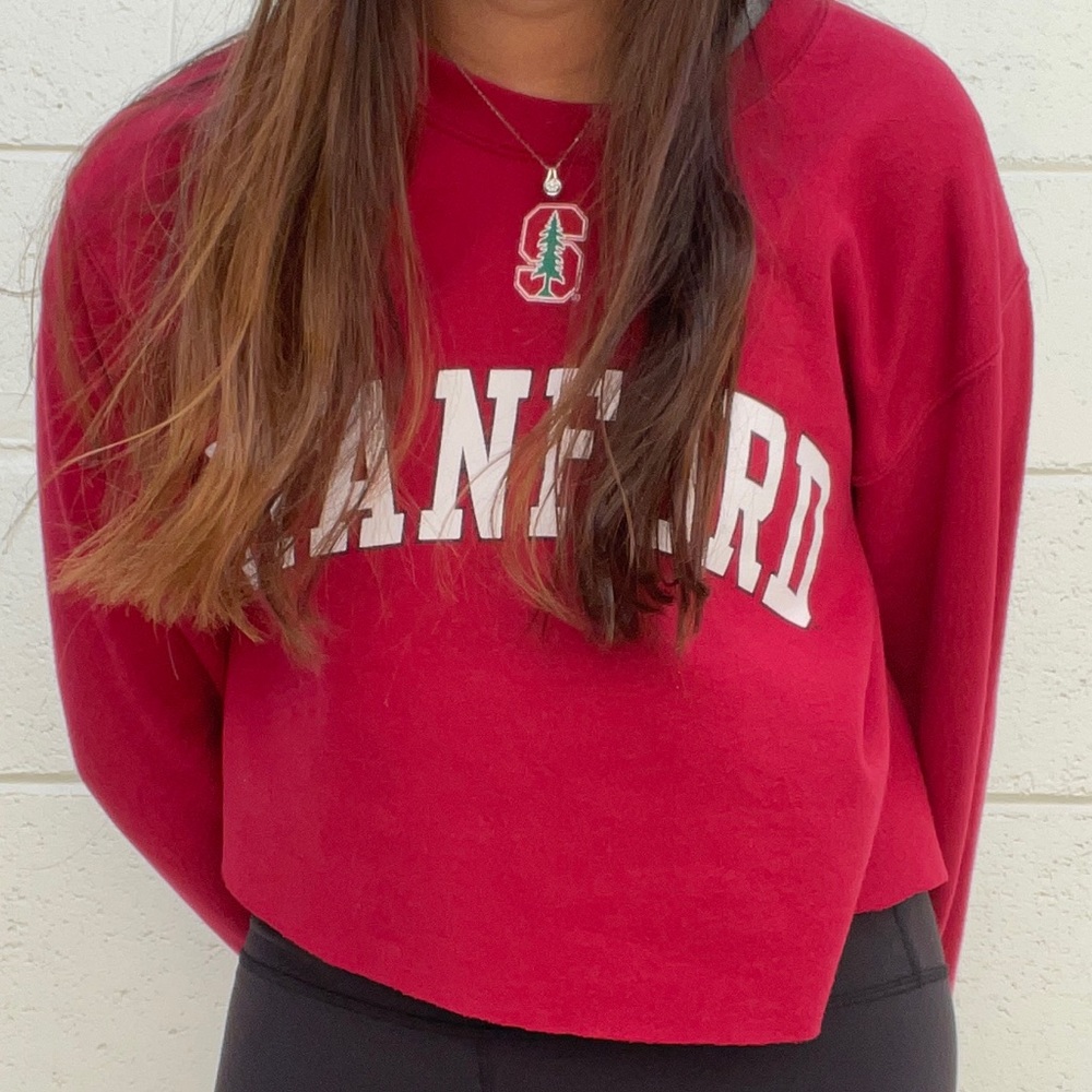 Stanford Cropped Sweatshirt